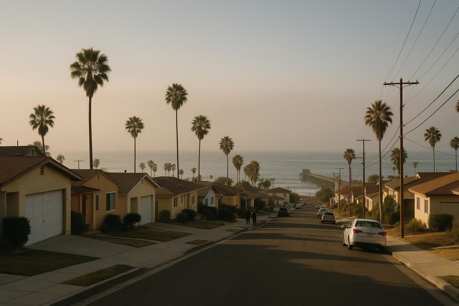 Illustration: housing near Camp Pendleton, North County San Diego