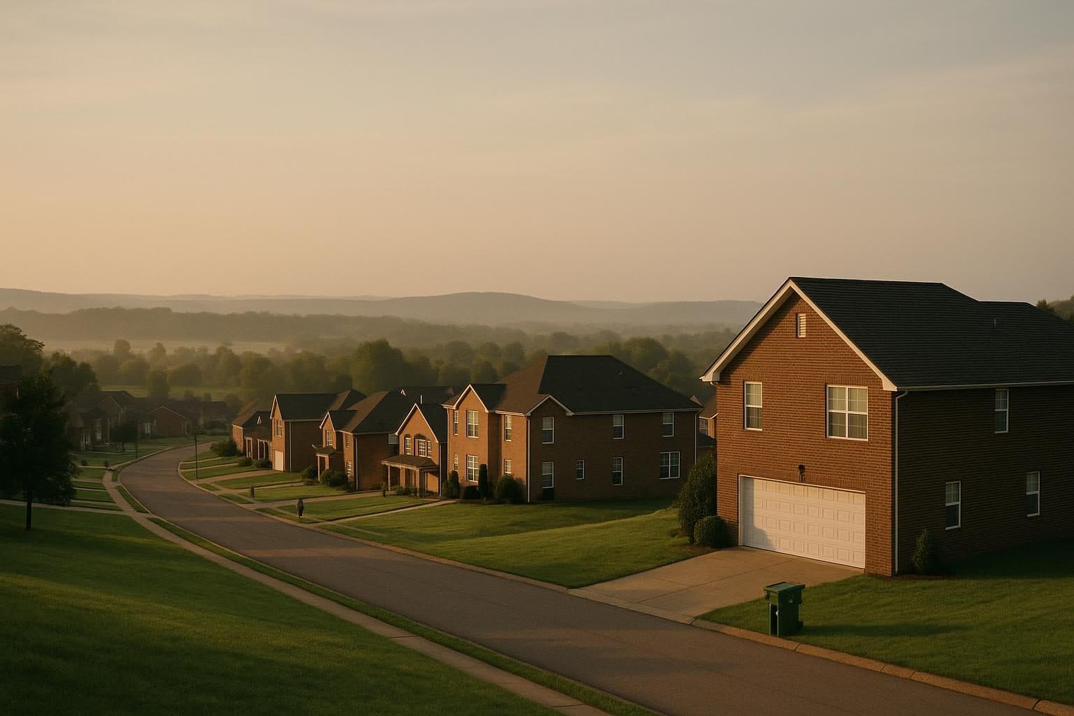 Illustration: housing near Fort Campbell, Clarksville, TN