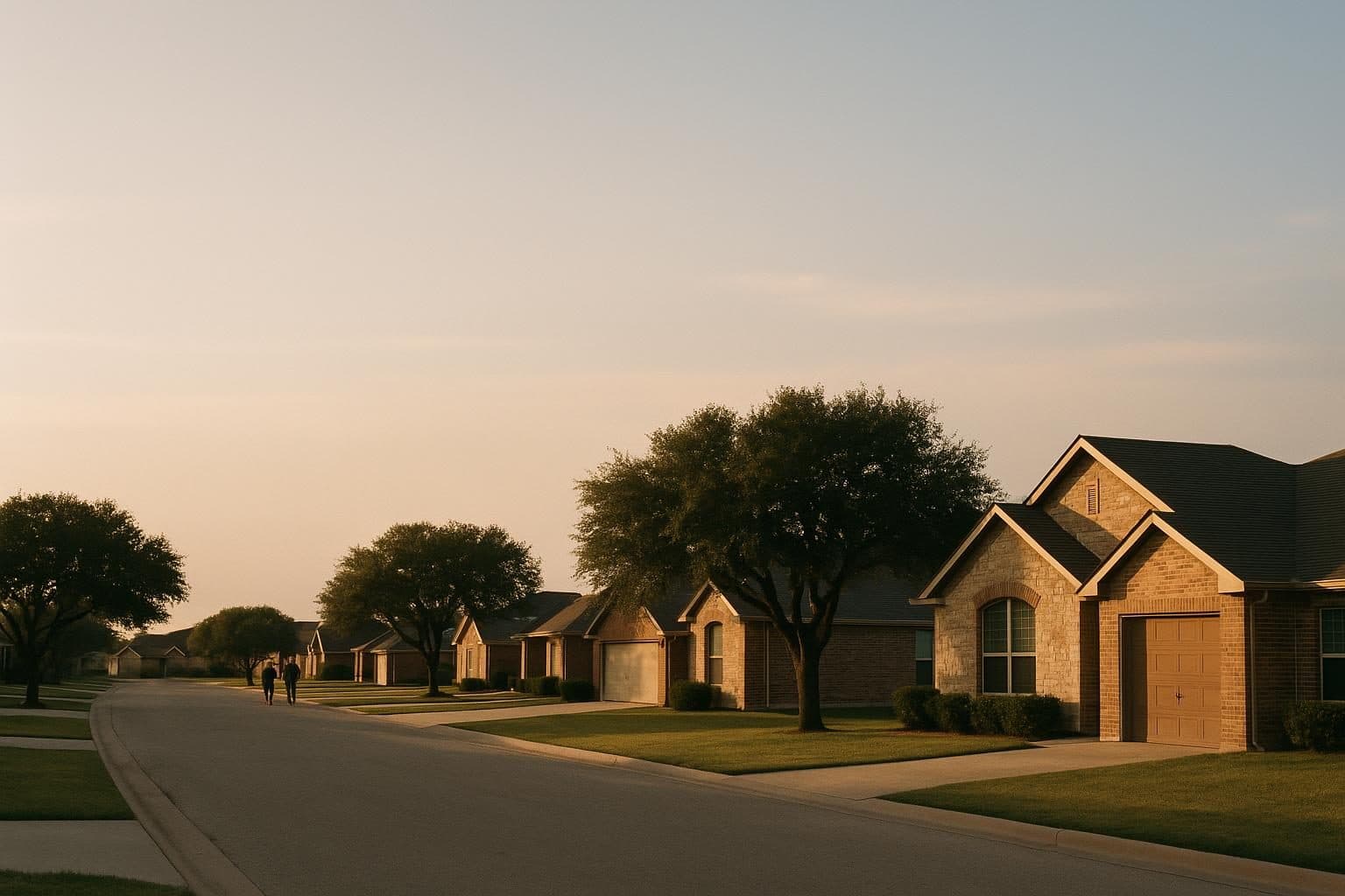 Illustration: housing near Fort Hood, Killeen / Harker Heights