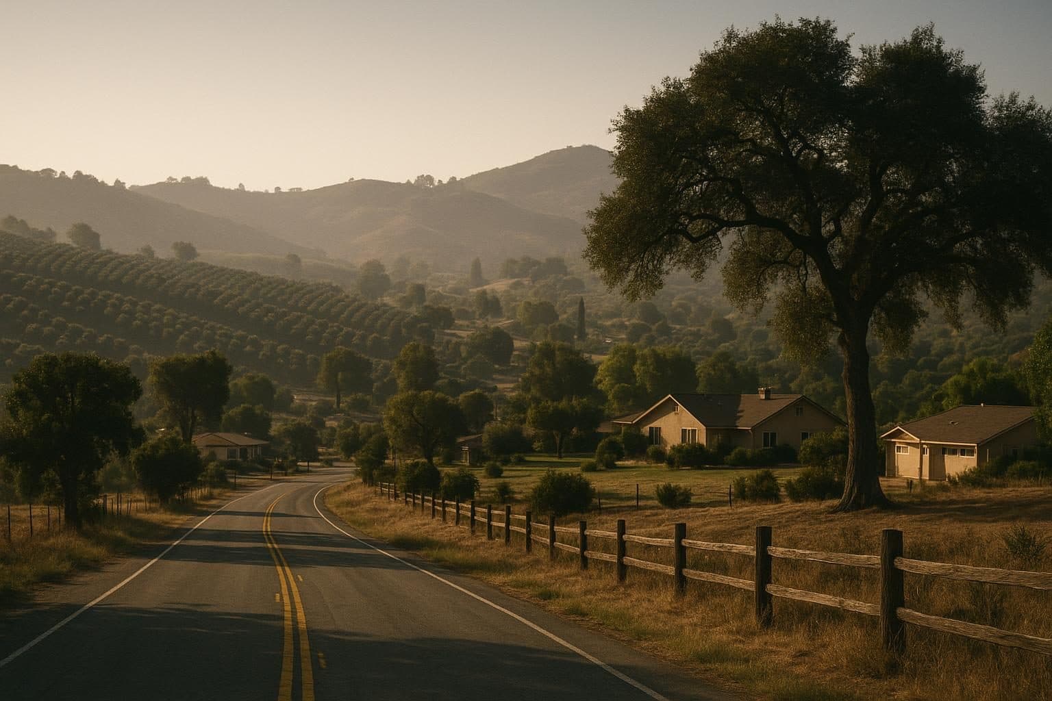 Illustration: housing in Fallbrook