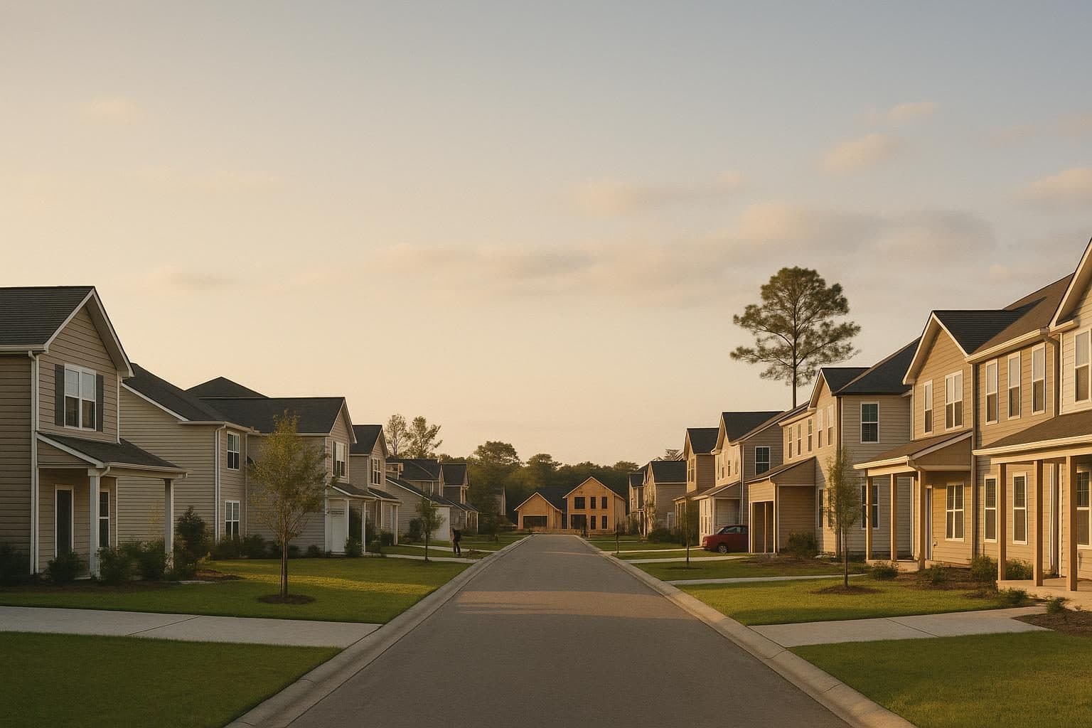 Illustration: housing in Pooler