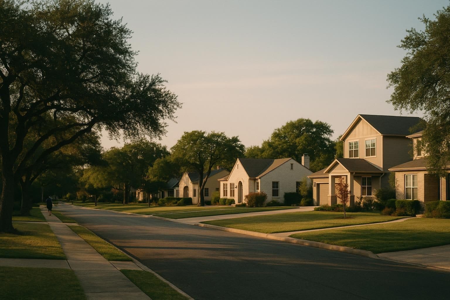Illustration: housing in Alamo Heights and Terrell Hills