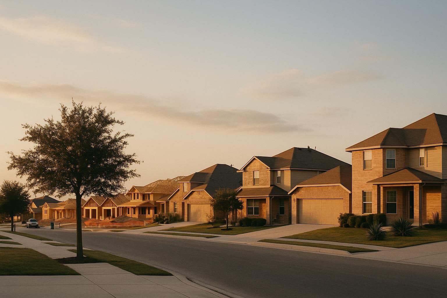 Illustration: housing in Alamo Ranch and the West 1604 Corridor